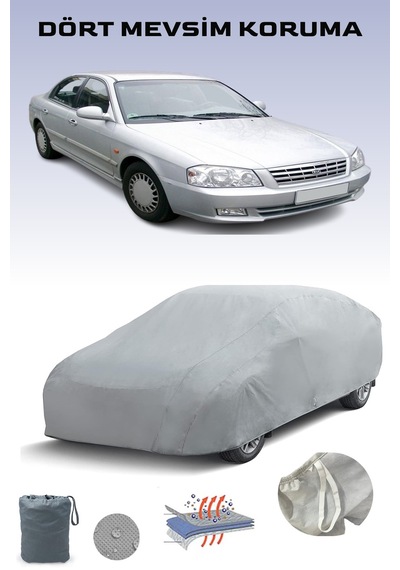 Gri Kia Optima 1 Araba Brandası, Oto Örtüsü, Araba Çadırı Gri