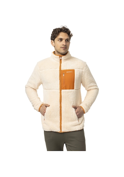 Merrell Merrell Erkek Outdoor Tekstil Ceket Jer Krem Krem