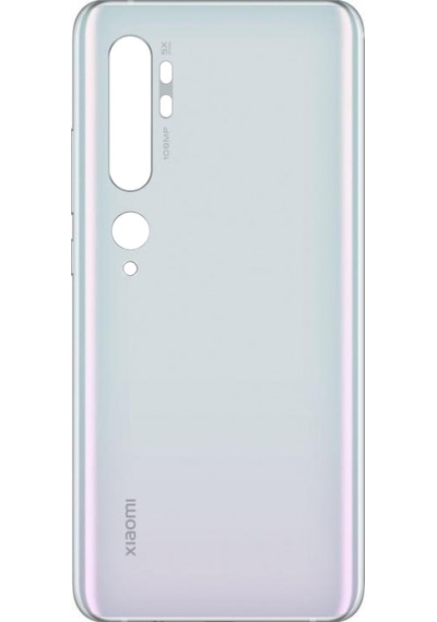 Xiaomi Mi Note 10 Arka Kapak Batarya Pil Kapağı Beyaz