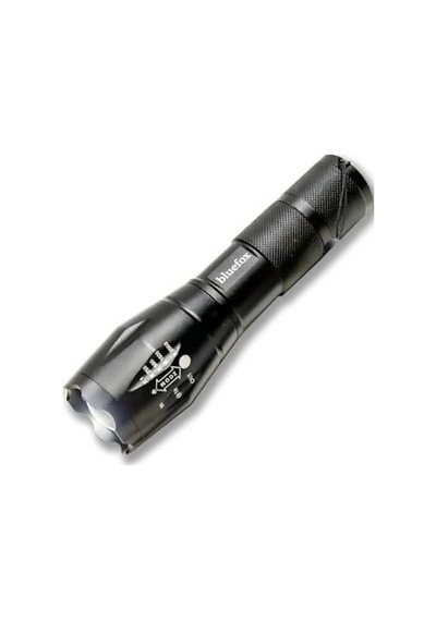 Güçlü Led El Feneri, 10w Ultra Parlak Işık, 5 Farklı Mod, Zoom Özellikli, Dayanıklı Aluminyum Gövde Genel