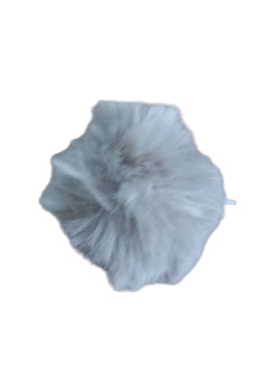 Şapka Ponponu Gri