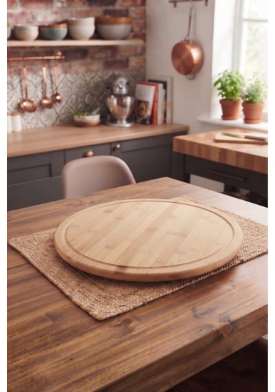 Bambu Döner Sunumluk 33x33 Cm Pizza Standı Ahşap Döner Servis Tepsisi Oluklu Kenarlı Kahvaltılık Pasta Peynir Sunum Tabağı Bej Bej Bambu Döner Sunumluk 33x33 Cm Pizza Standı Ahşap Döner Servis Tepsisi Oluklu Kenarlı Kahvaltılık Pasta Peynir Sunum Tabağı Bej Bej