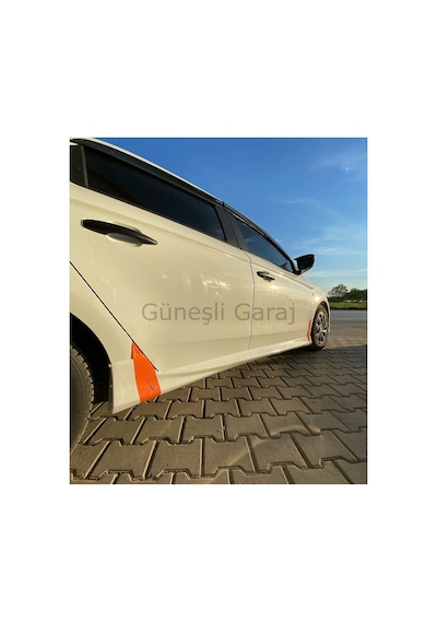 Kit Garaj Peugeot 301 Yan Marşpiyel Çift Plastik Boyasız