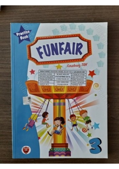 Çalışkan Arı Yayıncılık 3. Sınıf Funfair Practice Book + Quizzes