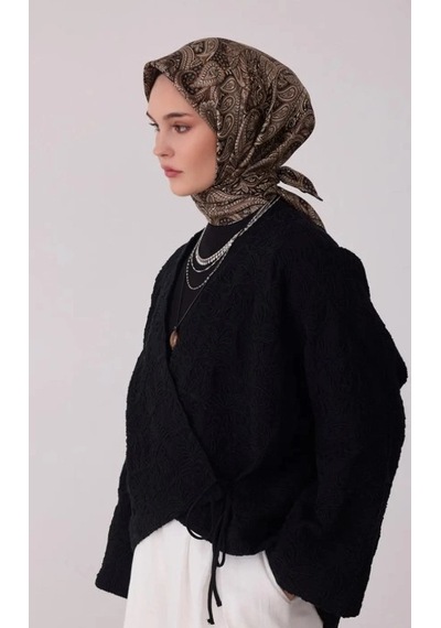 Belli Twill İpek Eşarp 26ka4404d01 01 Çok Renkli