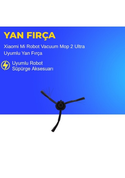 Xiaomi Mi Robot Vacuum Mop 2 Ultra Uyumlu Yan Fırça
