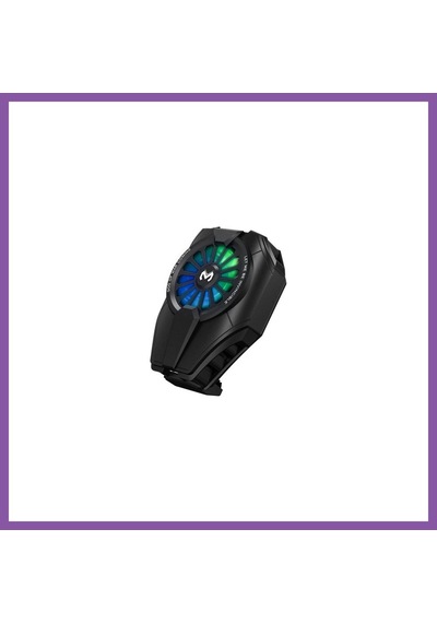 Bezos Dl06 Rgb Radyatör Telefon Soğutucu Fan - Siyah Bzoshb