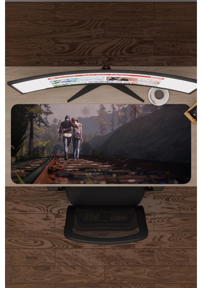 Life İs Strange Kaymaz Dikişli Kauçuk Oyuncu Mousepad V2 - 90x40 Xxl Gaming Mouse Pad Fare Altlığı