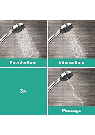 Hansgrohe Pulsify Select S Duş Seti, Hortumlu Ve Tutuculu Duş Başlığı, 3 Püskürtme Türüne Sahip Duş Başlığ Diğer