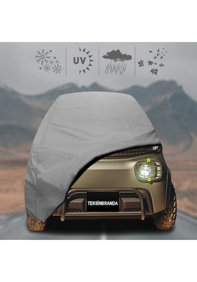 Citroen Ami Buggy 2025 - Oto Branda Su Geçirmez Miflonlu Araba Brandası Klipsli Araba Çadırı