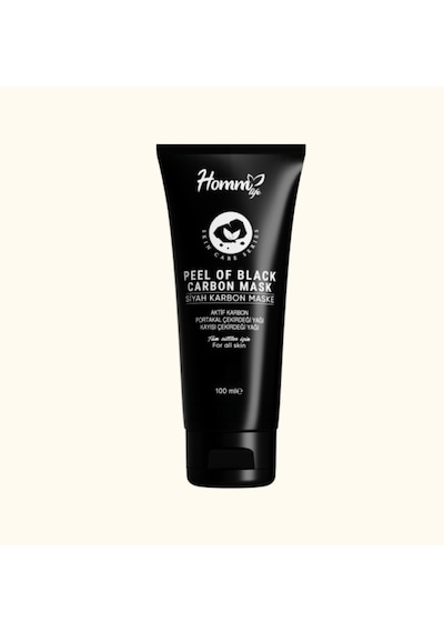 Homm Lıfe Siyah Karbon Maske 100 Ml