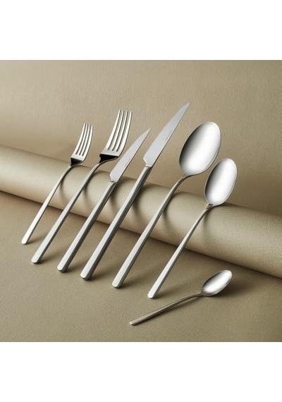 Boreas Platin 12 Kişilik 84 Parça Çatal Kaşık Bıçak Takımı Diğer