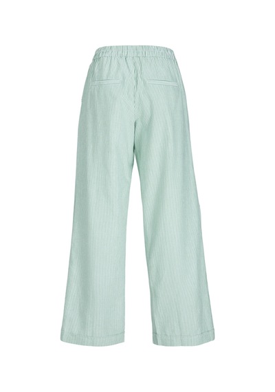Jack & Jones Kadin Çizgili Desenli Rahat Kesim Pantolon - Siva 12254570 Grayed Jade Kırmızı Jack & Jones Kadin Çizgili Desenli Rahat Kesim Pantolon - Siva 12254570 Grayed Jade Kırmızı