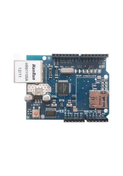 Arduino W5100 Ethernet Shield Sd Kart Okuyuculu