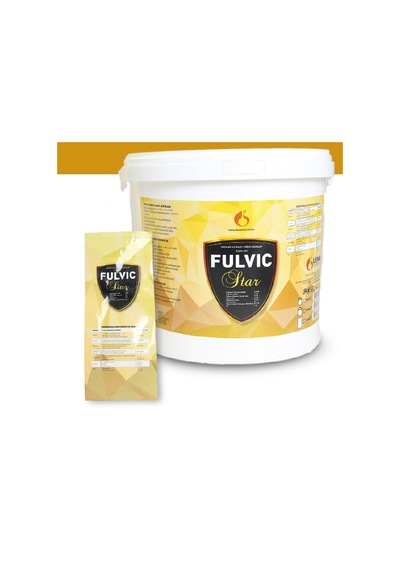 Fulvık Star (Fulvik Asit Organik Toz Gübre) 1 KG Fulvıc Star 1 KG