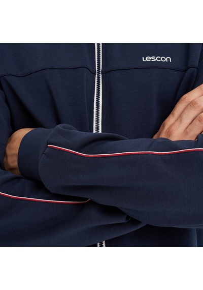 Lescon Lacivert Erkek Fermuarlı Sweatshirt 26n-1124