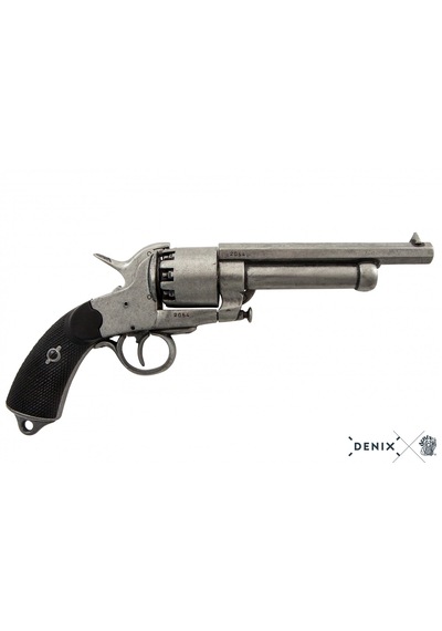 Denix Confederate Lemat Revolver 1855 Usa Koleksiyon Obje 37cm