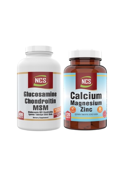 Ncs Glucosamine Chondroitin Msm 300 Tablet + Ncs Kalsiyum Magnezyum  120 Tablet
