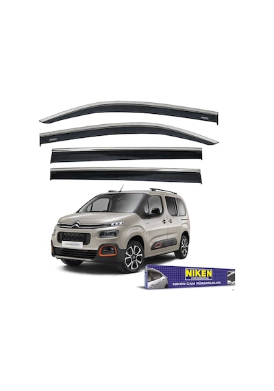 Niken Toyota Proace City Cam Rüzgarlığı Kromlu 2021+ Niken