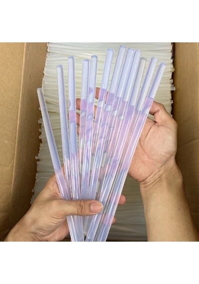 1 Kg Şeffaf Mum Silikon Sıcak Silikon Çubuğu Hobi El İşi Tamirat Yapıştırıcı Kalın