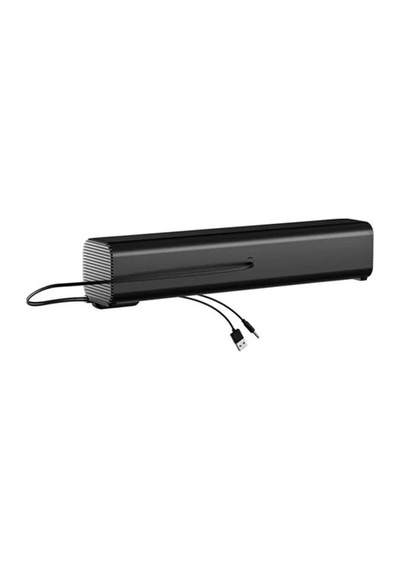 Lecoo Ds107 Stereo Usb Aux Siyah 6w Rms Soundbar Speaker