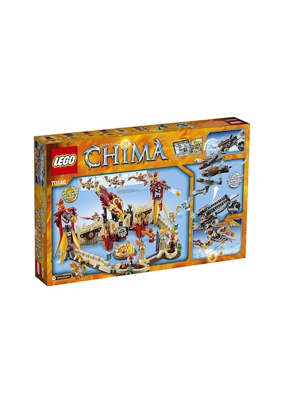 LEGO Legends of Chima 70146 70146 Uçan Phoenix Yangın Tapınağı 1301 Parça