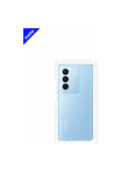 Vivo V27 5g Mat Arka Ve Yan Kaplama Tam Kaplayan Poliüretan Film