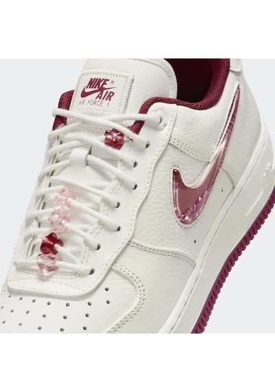 Nike Air Force 1 Low Valentine S Day 2024 Özel Seri Kadın Sneaker 55403 Bej