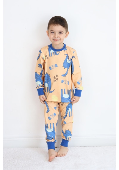 Erkek Pijama Takımı Hardal