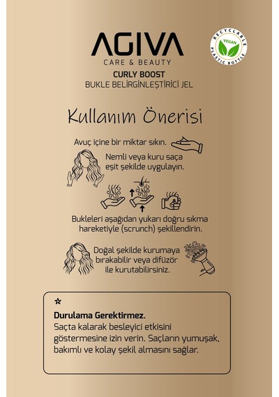 Curly Boost Bukle Belirginleştirici Jel-250ml