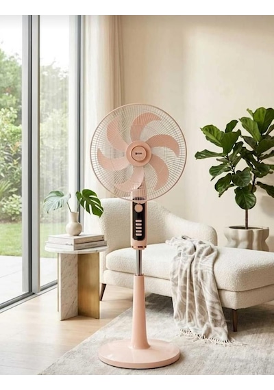Geseus Troya 6 Kanatlı 18 İnç. 85w Güçlü Vantilatör