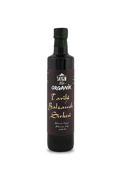 Saygın Doğal Fermentasyon Organik Balzamik Sirke 500 Ml