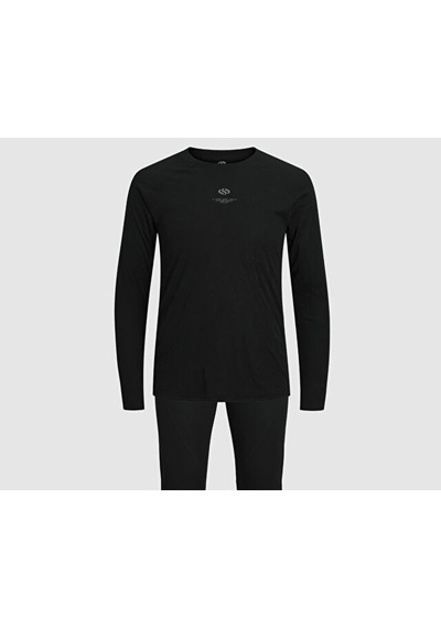 Jack Jones Jaclesley Skı Baselayer Set Aw26 Erkek Termal İçlik 12299384-black Siyah