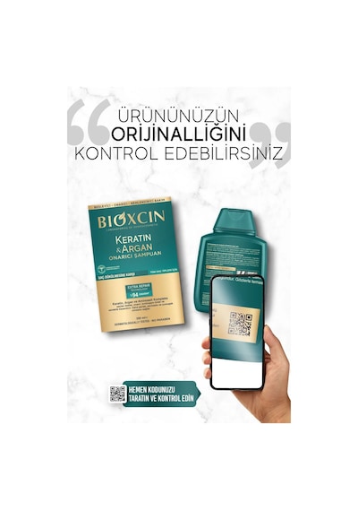 Keratin & Argan Onarıcı Şampuan 300 Ml - Yıpranmış Ve Hasar Görmüş Saçlar 3'lü
