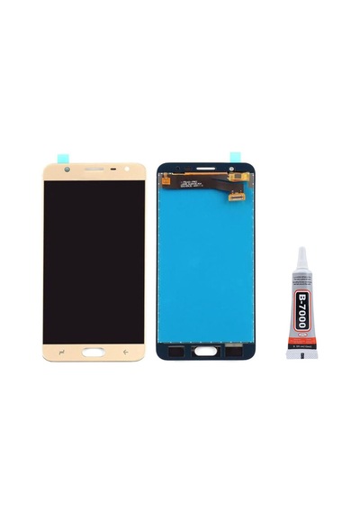 Samsung J7 Prime 2 G611f Gold Uyumlu Ekran Lcd Dokunmatik B7000 15ml Yapıştırıcı İle Beraber Yc