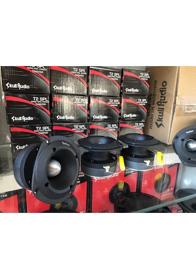 Skull Audio - T2Spl Tweeter 8Cm 200W Rms - Sencan Sound
