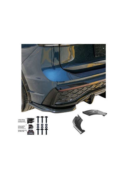Volkswagen Tiguan 2024+ Arka Flap Seti Sportif Tampon Eki & Premium Görünüm