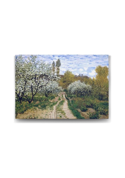 Claude Monet - Elma Ağaçları Tablosu - 90x60cm