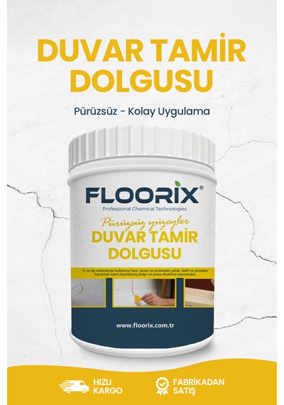 Floorix Duvar Tamir Dolgusu 1 Kg