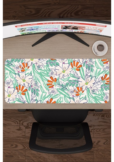 Kumaş Kaymaz Dikişli Kauçuk Oyuncu Mousepad V2 - 70x30 Xl Gaming Mouse Pad Fare Altlığı