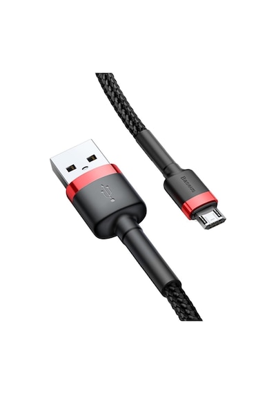 Baseus Cafule 2.4a Micro Usb 0.5 Metre Şarj Kablosu Siyah