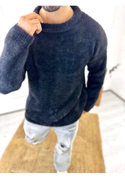 Elku Moda Kazak Oversize Tüylenmez Polar Kazak Bol Kesim Naturel Pamuk Rahat Kesim Salaş Peluş Kazak Siyah Elku Moda Kazak Oversize Tüylenmez Polar Kazak Bol Kesim Naturel Pamuk Rahat Kesim Salaş Peluş Kazak Siyah