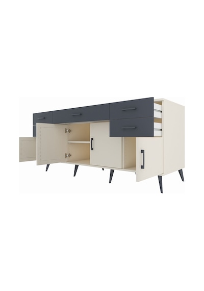 Kronos Konsol Tek Raflı 5 Çekmeceli 4 Kapaklı 176x59x83 Aytaşı-aytaşı/antrasit Aytaşı/antrasit Kronos Konsol Tek Raflı 5 Çekmeceli 4 Kapaklı 176x59x83 Aytaşı-aytaşı/antrasit Aytaşı/antrasit