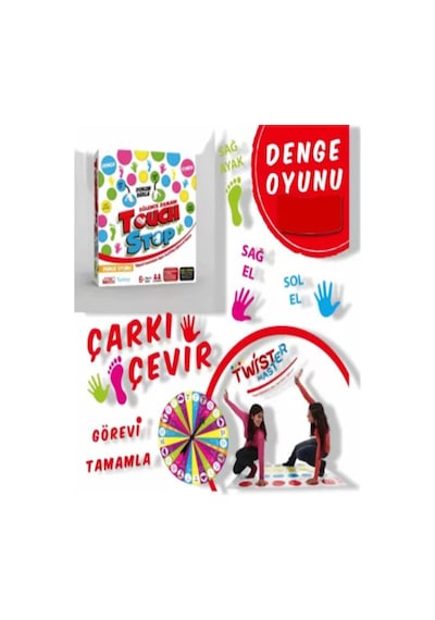 Touch Stop Denge Oyunu - Zeka Oyunu - Akıl Oyunu - Çocuk Oyunu - Strateji Oyunu