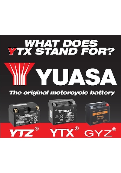 Yuasa Ytx7l-bs(cp) Akü 12v 6ah 100a