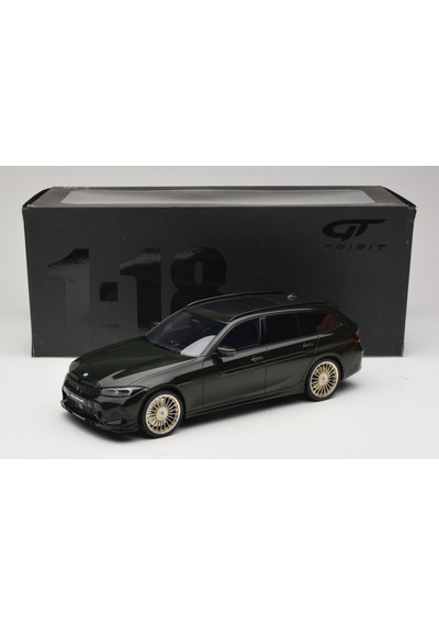 1:18 Ölçek Gt Spirit 2025 Bmw 3 Series Touring Alpina B3 Gt Green Resin Kapalı Minyatür Model Araba 25cm