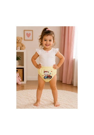 Story Baby Kız Çocuk Desenli Sevimli Alıştırma Külotu Sızdırmaz Antialerjik Çocuk Külotu 4 Yaş Renk Ve Desenlerde Farklılık Olabilir Sarı Sarı Story Baby Kız Çocuk Desenli Sevimli Alıştırma Külotu Sızdırmaz Antialerjik Çocuk Külotu 4 Yaş Renk Ve Desenlerde Farklılık Olabilir Sarı Sarı
