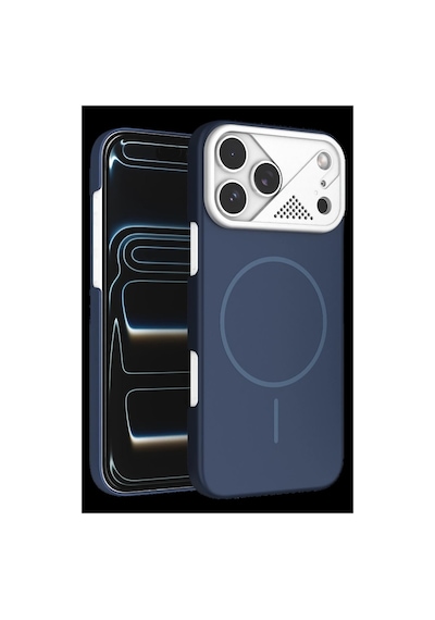 Joko Apple iPhone Uyumlu 17 Pro Max Export Magsafe Kapak - Lacivert