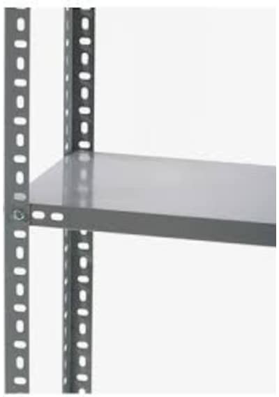 Raf Burada  4 Katlı Galvaniz Çelik Raf - Depo, Arşiv, Kiler, Dosya, Market Rafı-43x75 cm-100 cm-1.50 mm