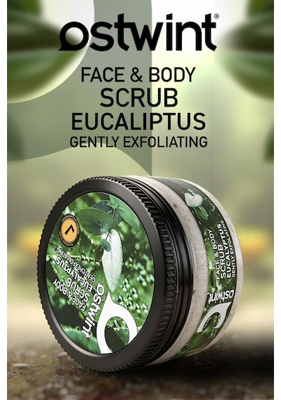 Ostwint Yüz Maskesi Scrub 300Ml. Okaliptus